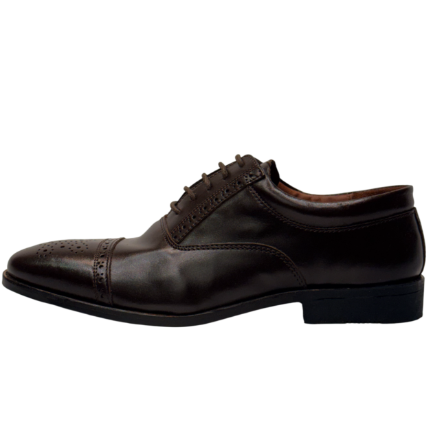 K Thomas T-cap Brogue black