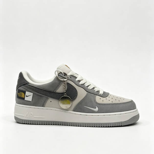 AF1 Grey & White Sneakers